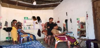 Actividades da cooperativa Estilo & Elegância de Angoche